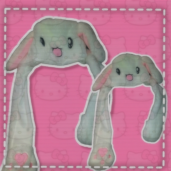 Fluffy Bunny  Hat 💕💕💋💋 - Picture 1 of 6